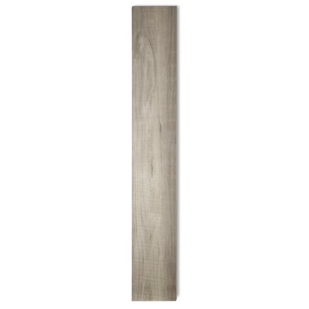 LUCIDA SURFACES LUCIDA SURFACES, MaxCore Silver Leaf 7 5/16 in. x48 in. 5.8mm 22MIL Interlocking Luxury Vinyl Planks , 10PK MC-503